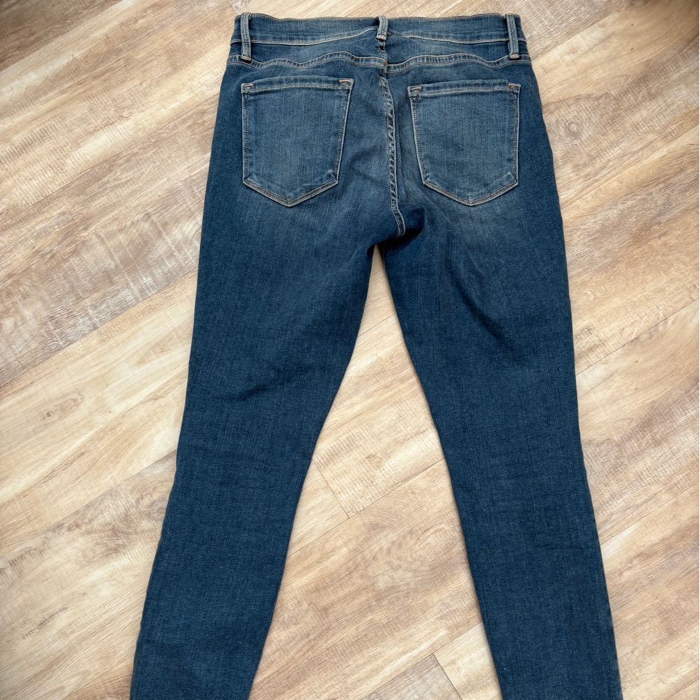Frame Le Skinny Distressed Jeans - Picture 5 of 5